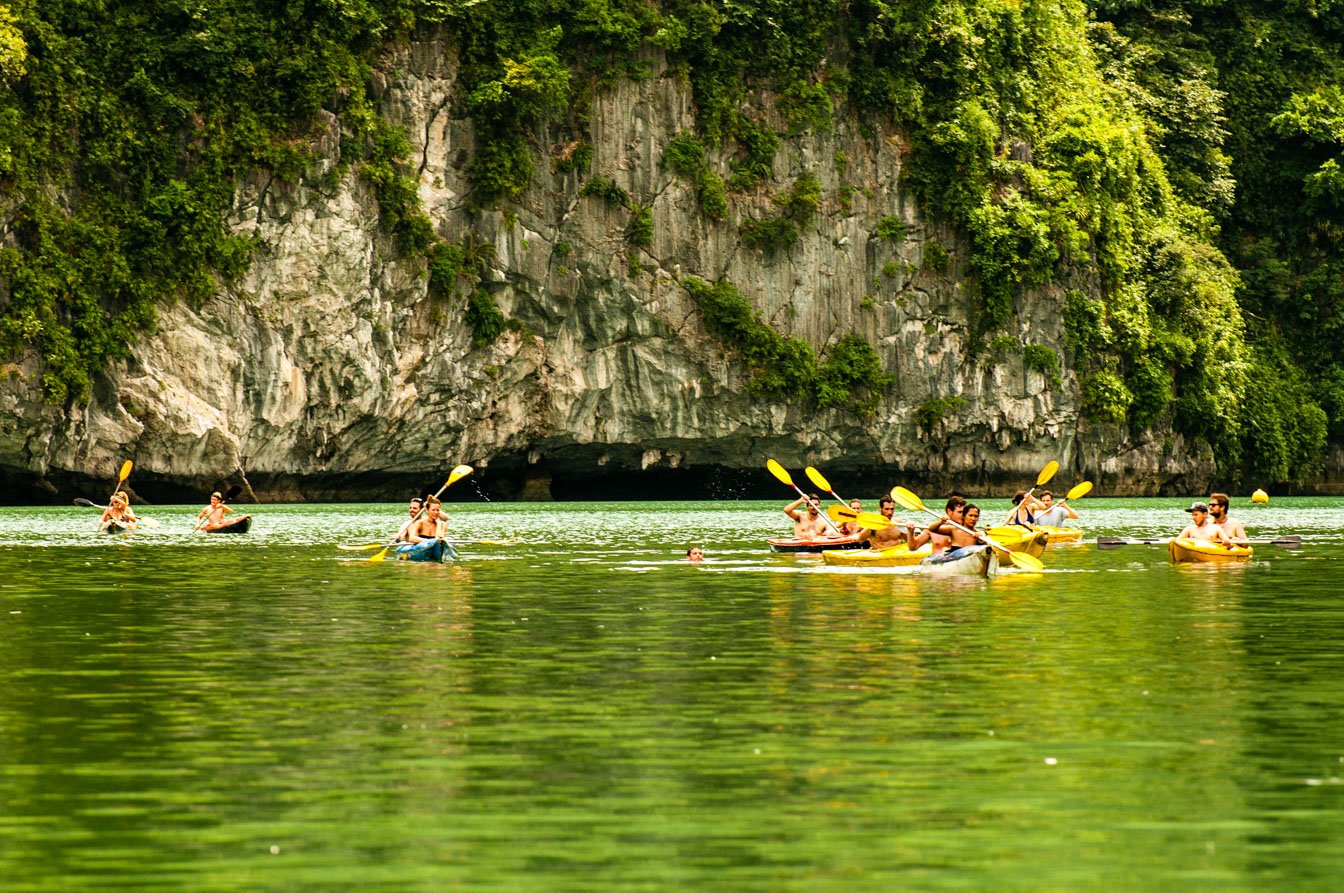 Kayaking in Bright and Dark Caves. Photo by tripadvisor.